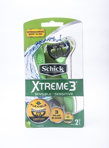 AFEITADORA SCHICK 2UND XTREME 3HOJ SENSIBLE MUJER