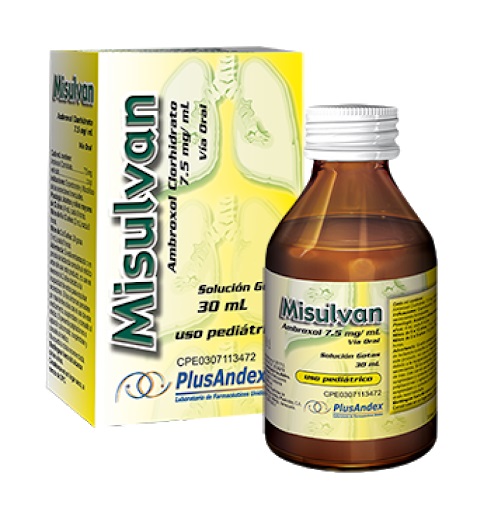 MISULVAN SOLUC GOTAS PED 7,5MG/ML X 30ML PLUSANDEX