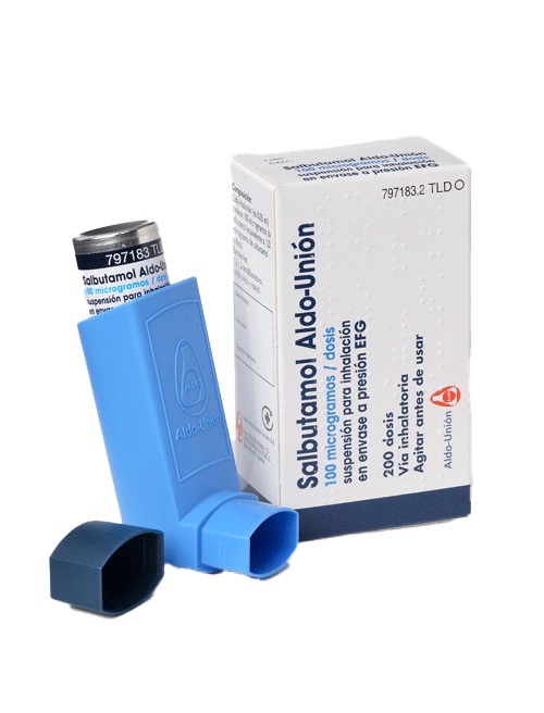 SALBUTAMOL 100MCG/DOSIS X 200DOSIS ALDO UNION