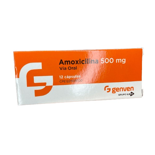 AMOXICILINA 500MG X 12CAPS GENVEN