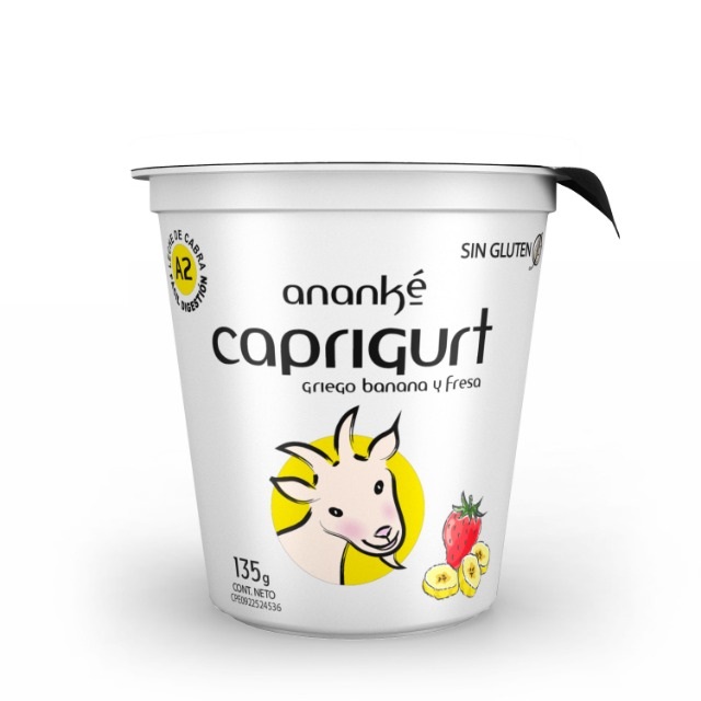 YOGURT CAPRIGURT 135GR BANANA FRESA