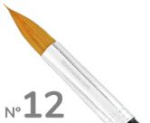 PINCEL ESCOLAR N° 12 X UND REDONDO