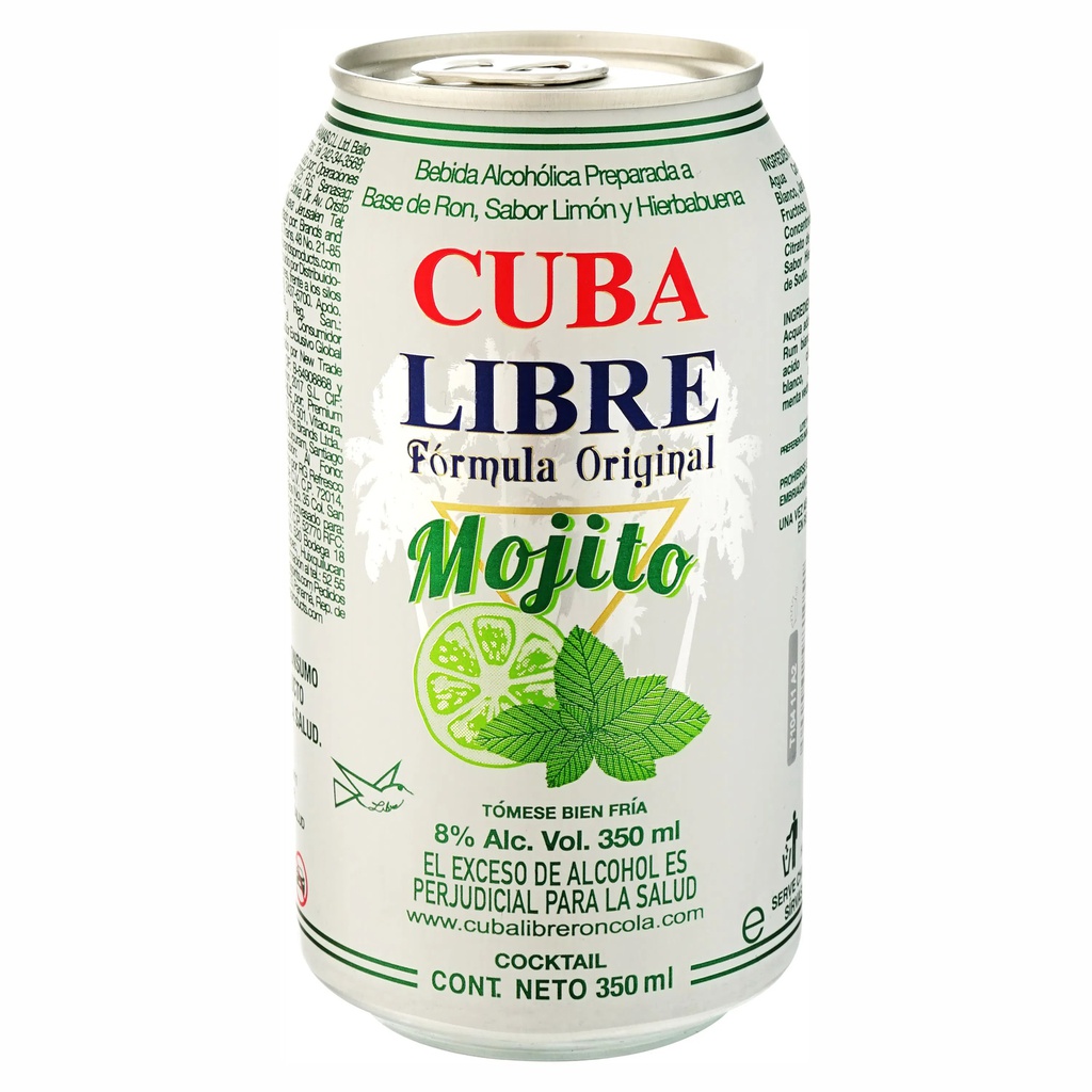 MOJITO CUBA LIBRE 350ML ORIGINAL