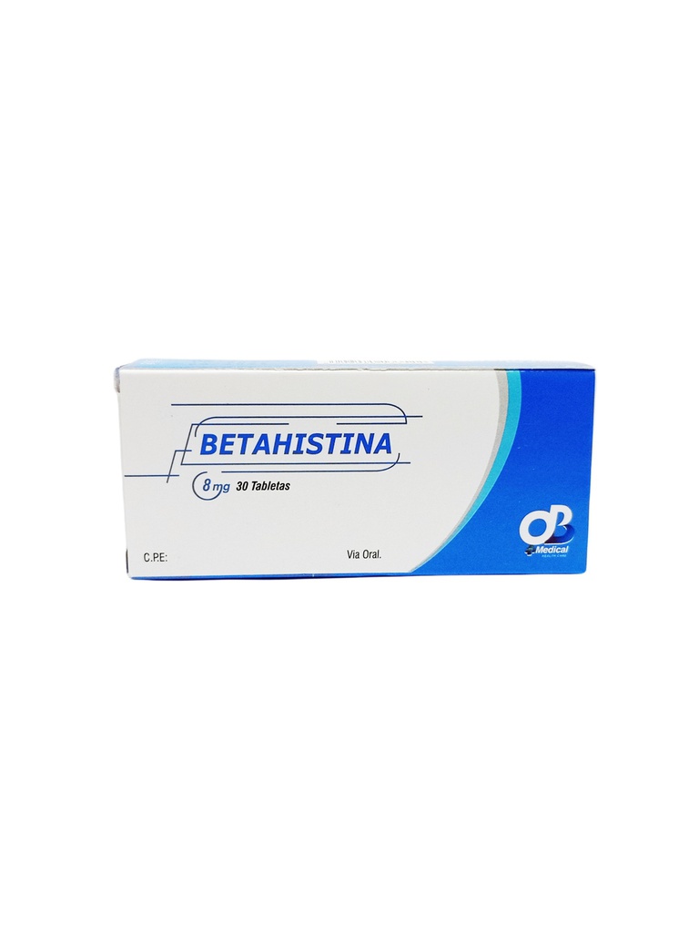 BIOTAHISTIN 8MG X 30TAB BIOMERCY