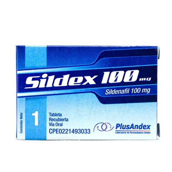 SILDEX 100MG X 1TAB PLUSANDEX