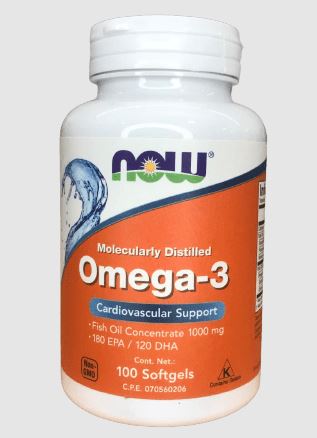 OMEGA 3 1000MG X 100 CAPSULAS NOW