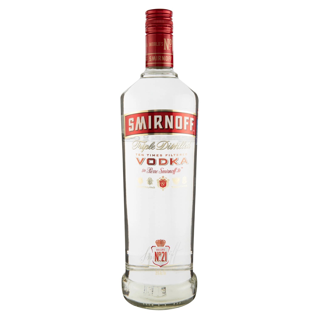 VODKA SMIRNOFF 1LT NO21