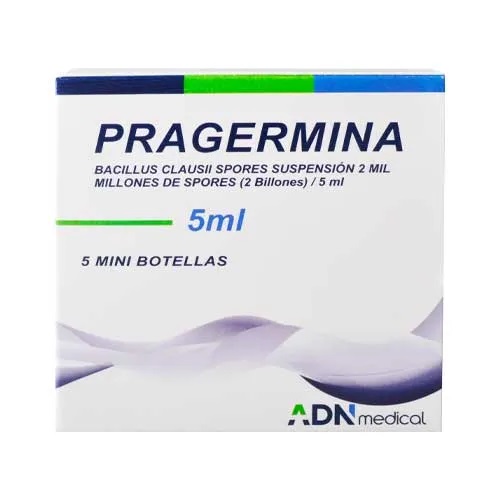 PRAGERMINA 5ML X 5BOTELLITAS ADN MEDICAL