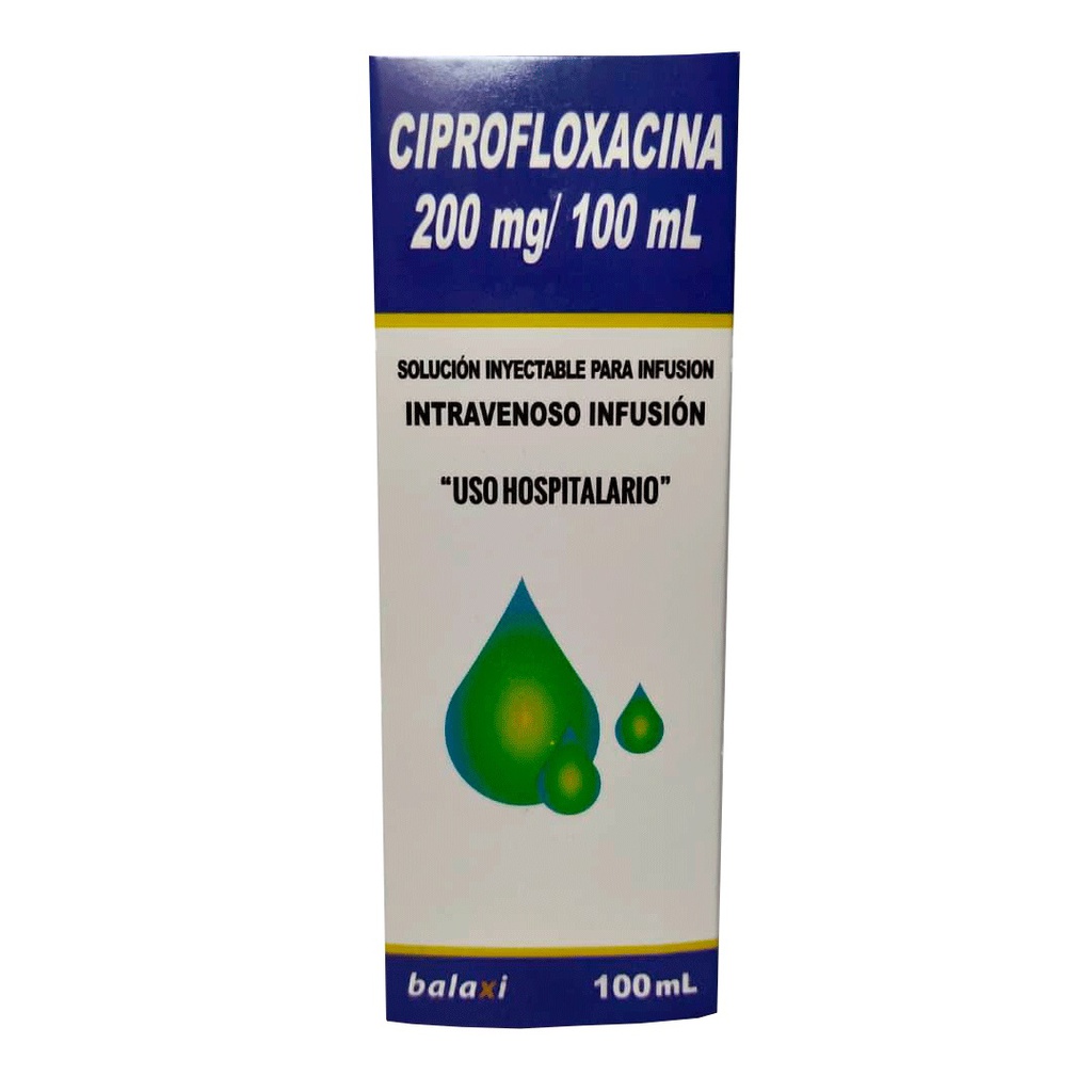 CIPROFLOXACINA I.V 200MG X 100ML