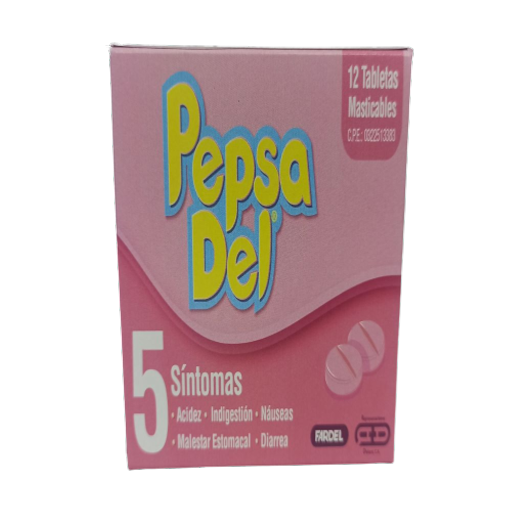 PEPSADEL 12 TAB MASTICABLES FARDEL
