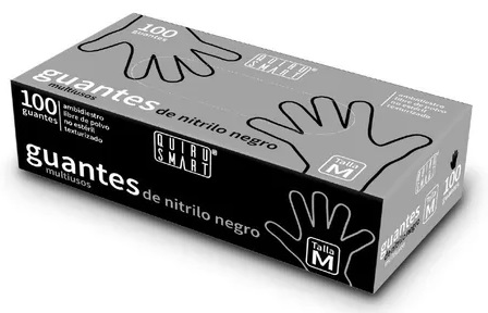GUANTES DE LATEX 100UND TALLA S QUIRU SMART