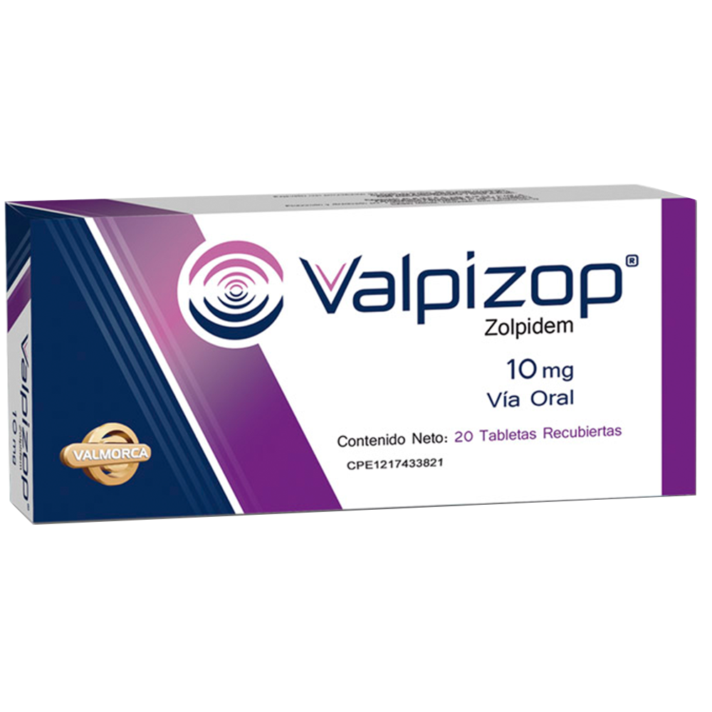 VALPIZOP ZOLPIDEM 10MG X 20TAB VALMORCA