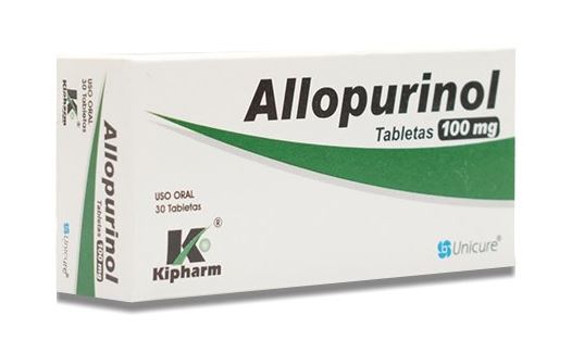 ALLOPURINOL 100MG X 30 TAB KIPHARM