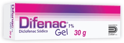 DIFENAC GEL 1% X 30G DICLOFENAC SODICO DOLLDER