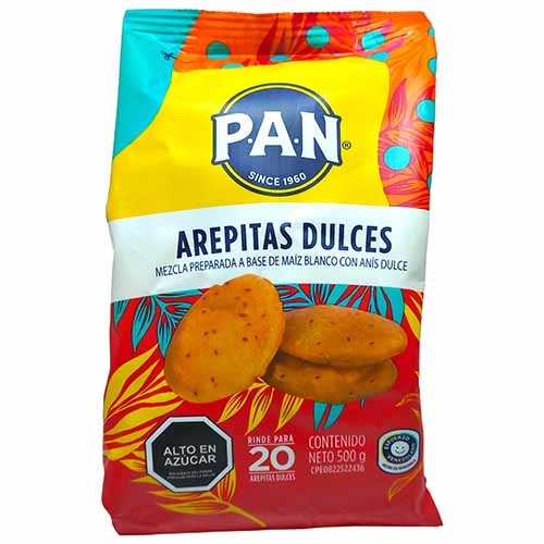 MEZCLA PAN 500GR AREPITAS DULCES