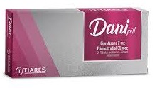 DANI 35MCG X 21 TAB CIPROTERONA ETINILESTRADIOL TIARES