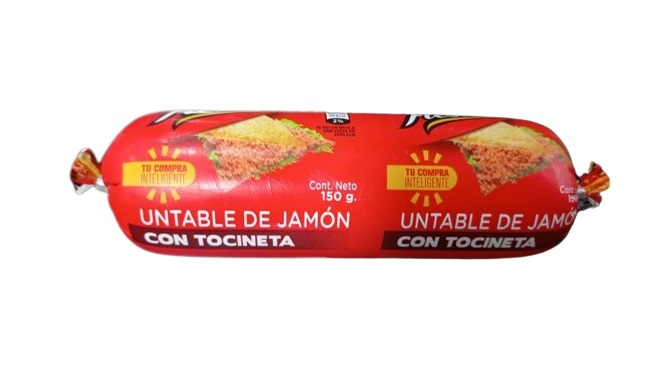 JAMÓN CON TOCINETA FIESTA 150GR  UNTABLE