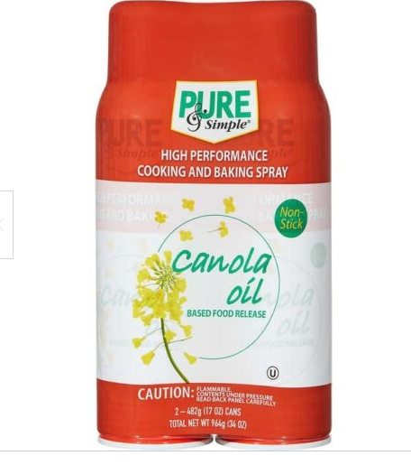 ACEITE DE CANOLA PURE SIMPLE 964GR SPRAY