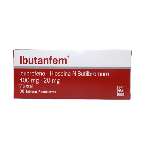 IBUTANFEM 400MG/20MG X 30 COMP MEYER