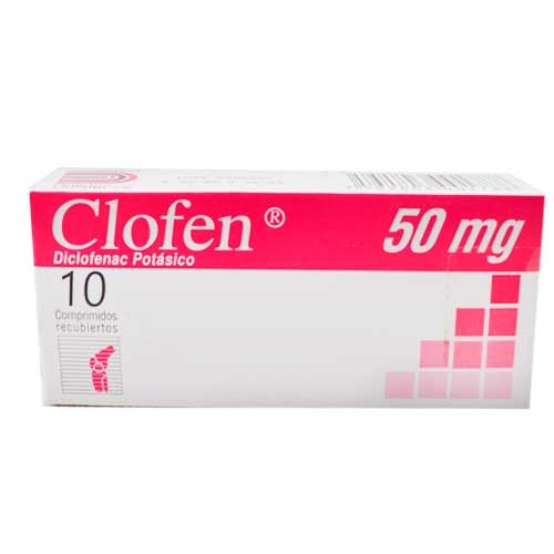 CLOFEN 50MG X 10 TABLETAS DOLLDER