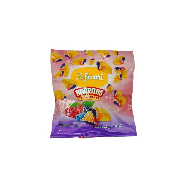 BARRITAS DE FRUTOS DEL BOSQUE LA FAMI 160G