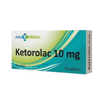 KETOROLAC 10MG X 10 TABLETAS ARTE MEDICO