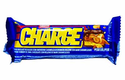 CHOCOLATE CHARGE 40GR ACARAMELADO***