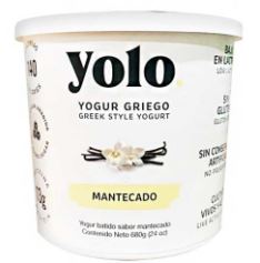 YOGURT GRIEGO YOLO 680GR MANTECADO