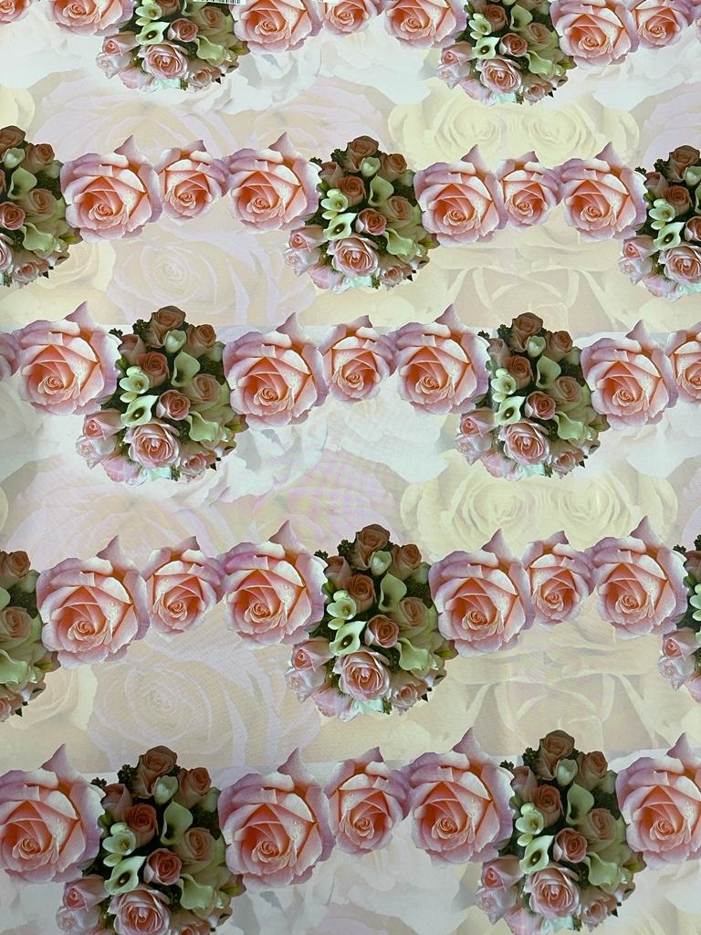 PAPEL DE REGALO GRANDE MUJER ROSA