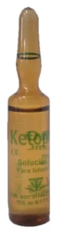 KETOPROFENO 100MG 5ML X 1AMP I.V SOL INY VITALIS