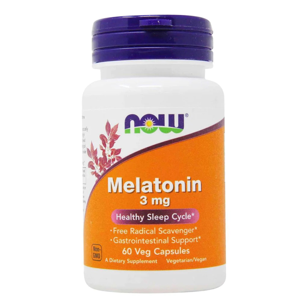 MELATONIN 3MG X 60 CAPSULAS NOW