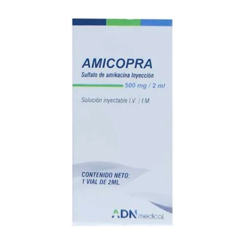 AMICOPRA 500MG X 1AMP ADN MEDICAL