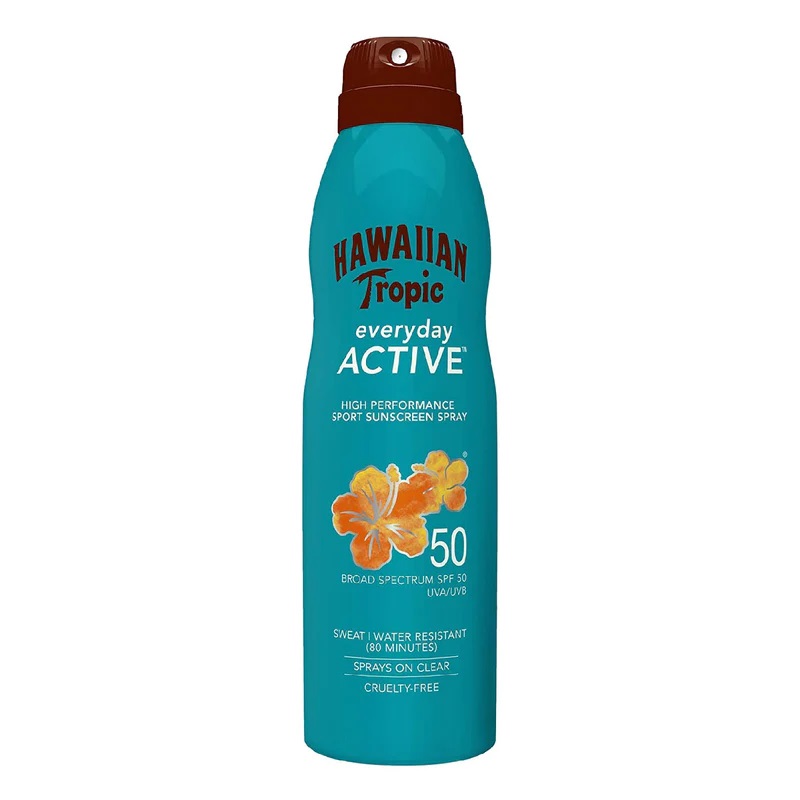 PROTEC SOLAR HAWAIIAN TROPIC 220ML SPF50 SPRAY ISLAND SPORT
