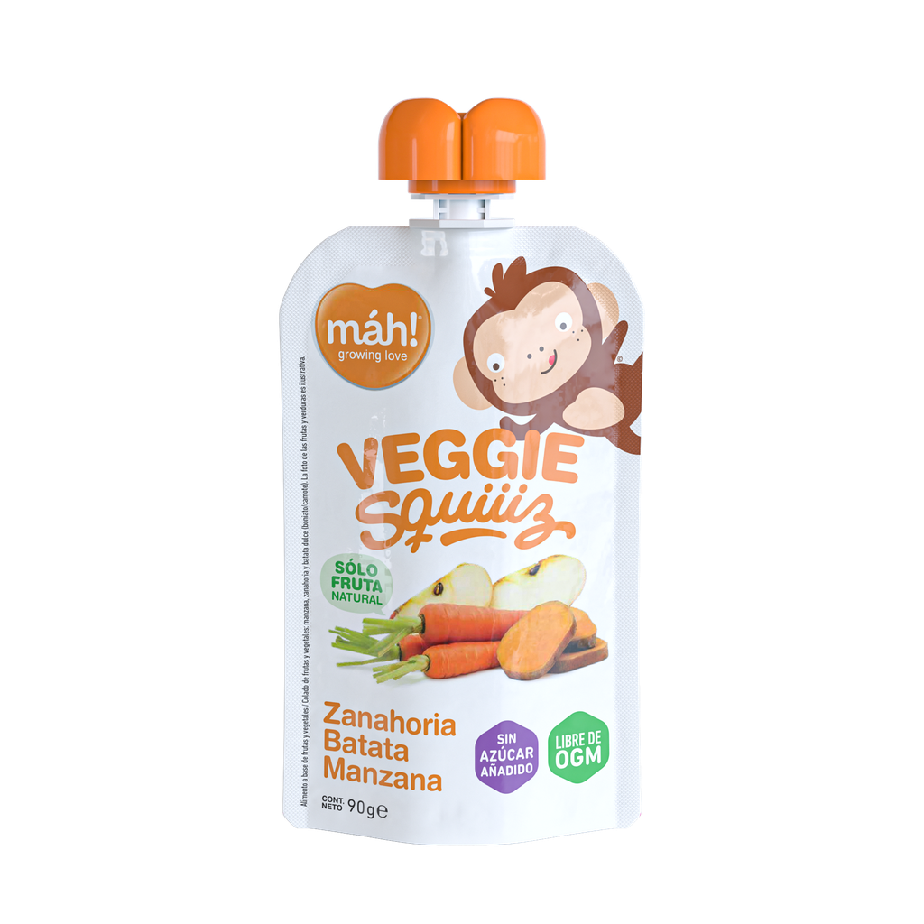 COLADO MAH 90G FRUTAS Y VEGETALES