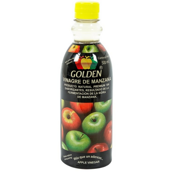 VINAGRE  GOLDEN 500ML MANZANA