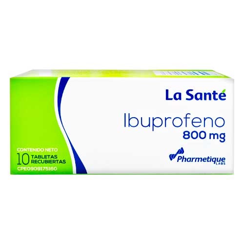 IBUPROFENO 800MG X 10TABL LA SANTE