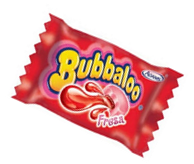 CHICLETS BUBBALOO X UND FRESA**