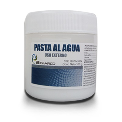 PASTA AL AGUA 100GR BIOFARCO