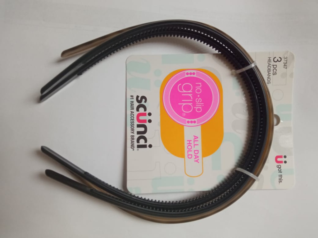 CINTILLO SCUNCI 3PZA HEADBANDS SKINNY