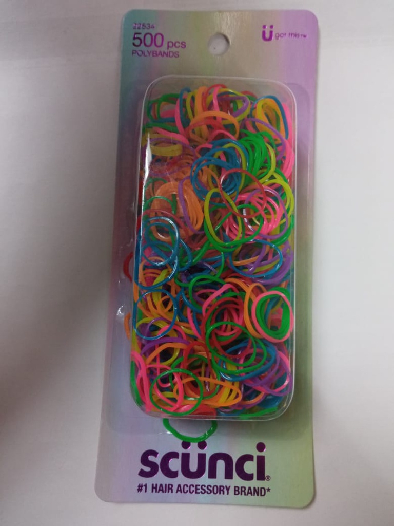 COLAS SCUNCI 500PZA POLYBANDS
