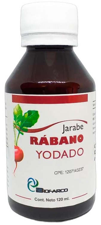 RABANO YODADO JBE X 120ML BIOFARCO