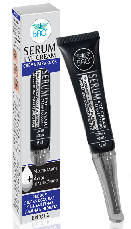 SERUM CREMA PARA OJOS BACC 15ML NIACINAMIDE