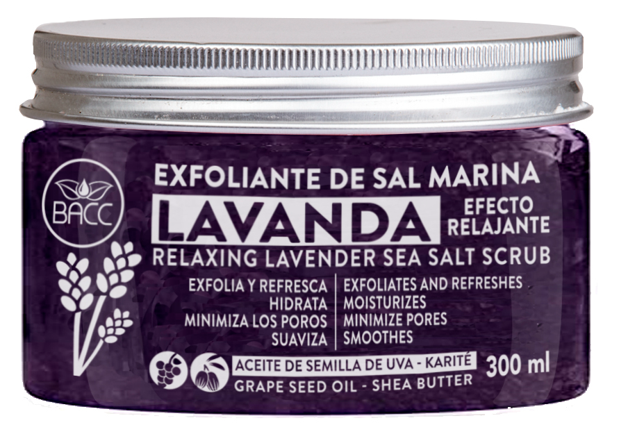 EXFOLIANTE SAL MARINA BACC 300ML LAVANDA