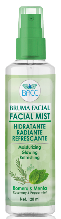 BRUMA FACIAL BACC 120ML ROMERO &amp; MENTA