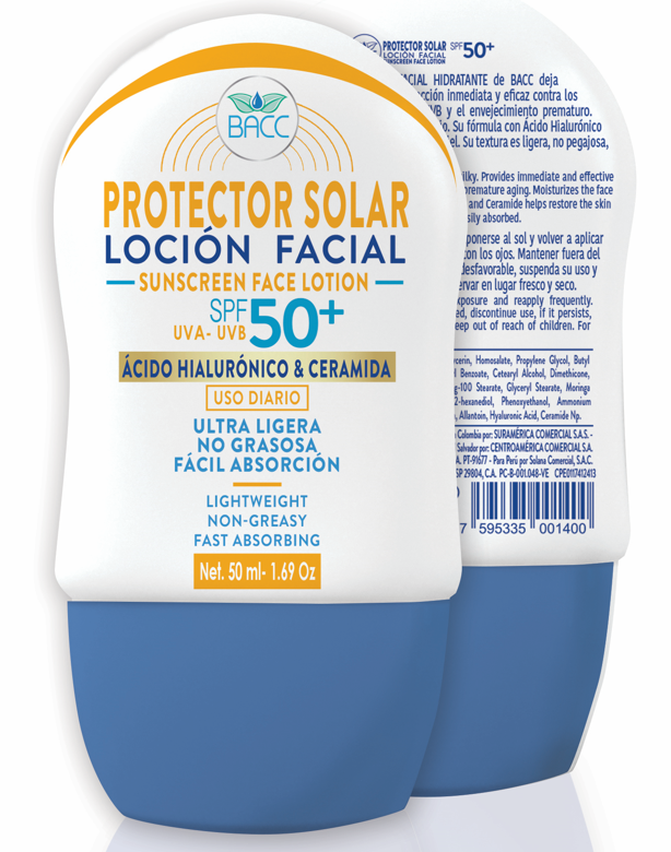 PROTEC SOLAR FACIAL BACC 50ML 50SPF