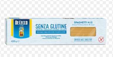 PASTA DE CECCO 250G SPAGHETTI CON PISELLI SIN GLUTEN