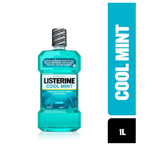 ENJUAGUE BUCAL LISTERINE 1LT COOL MINT