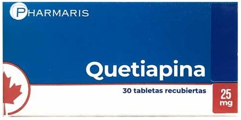 QUETIAPINA 25MG X 30TAB PHARMARIS