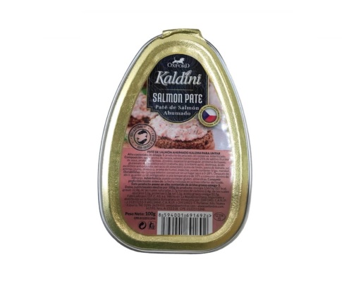 PATE DE SALMON KALDINI 100GR AHUMADO
