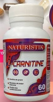 L-CARNITINA 500MG X 60CAPS NATURISTIK